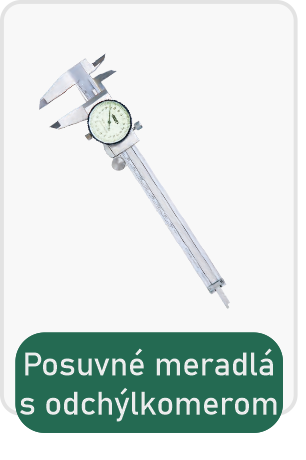 Posuvné meradlá s odchýlkomerom